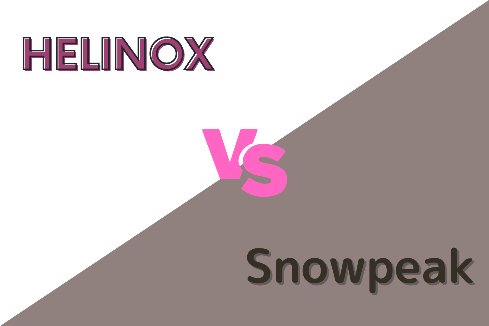 ヘリノックスとスノーピーク　チェア　比較